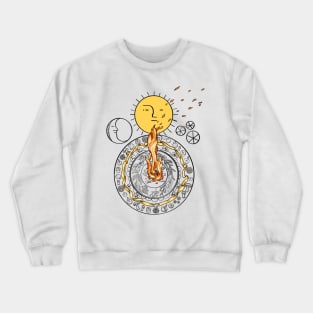 Solstice Mandala Crewneck Sweatshirt